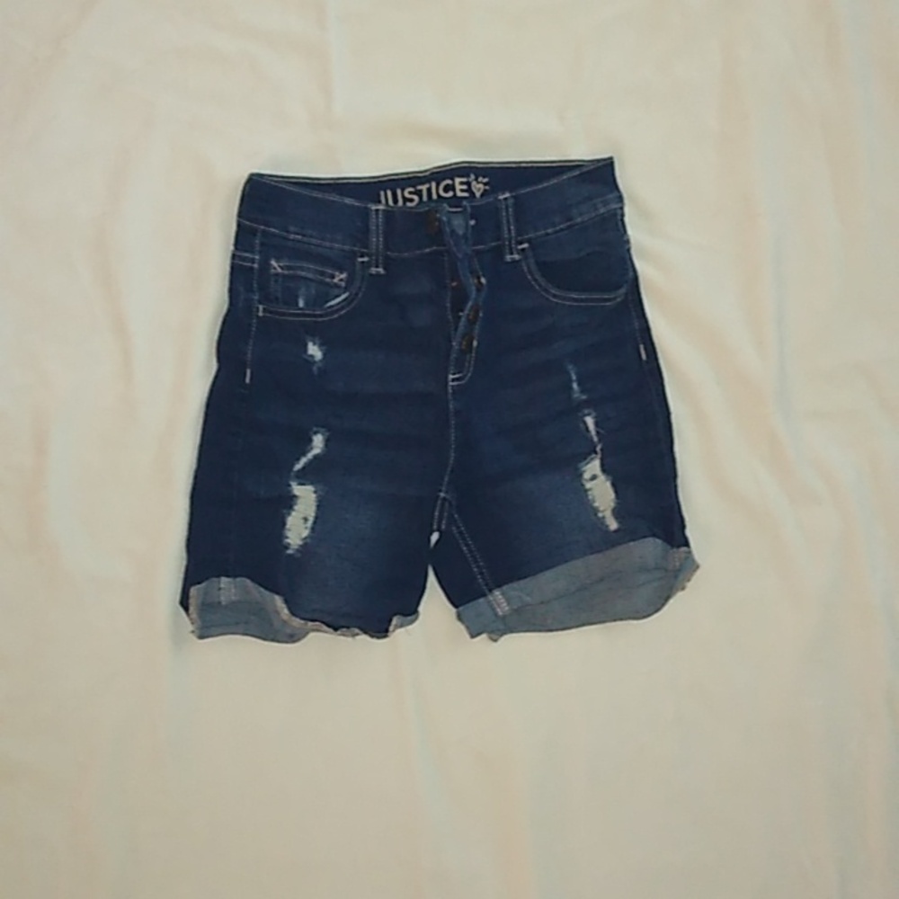Girl's Justice Jean shorts size 14